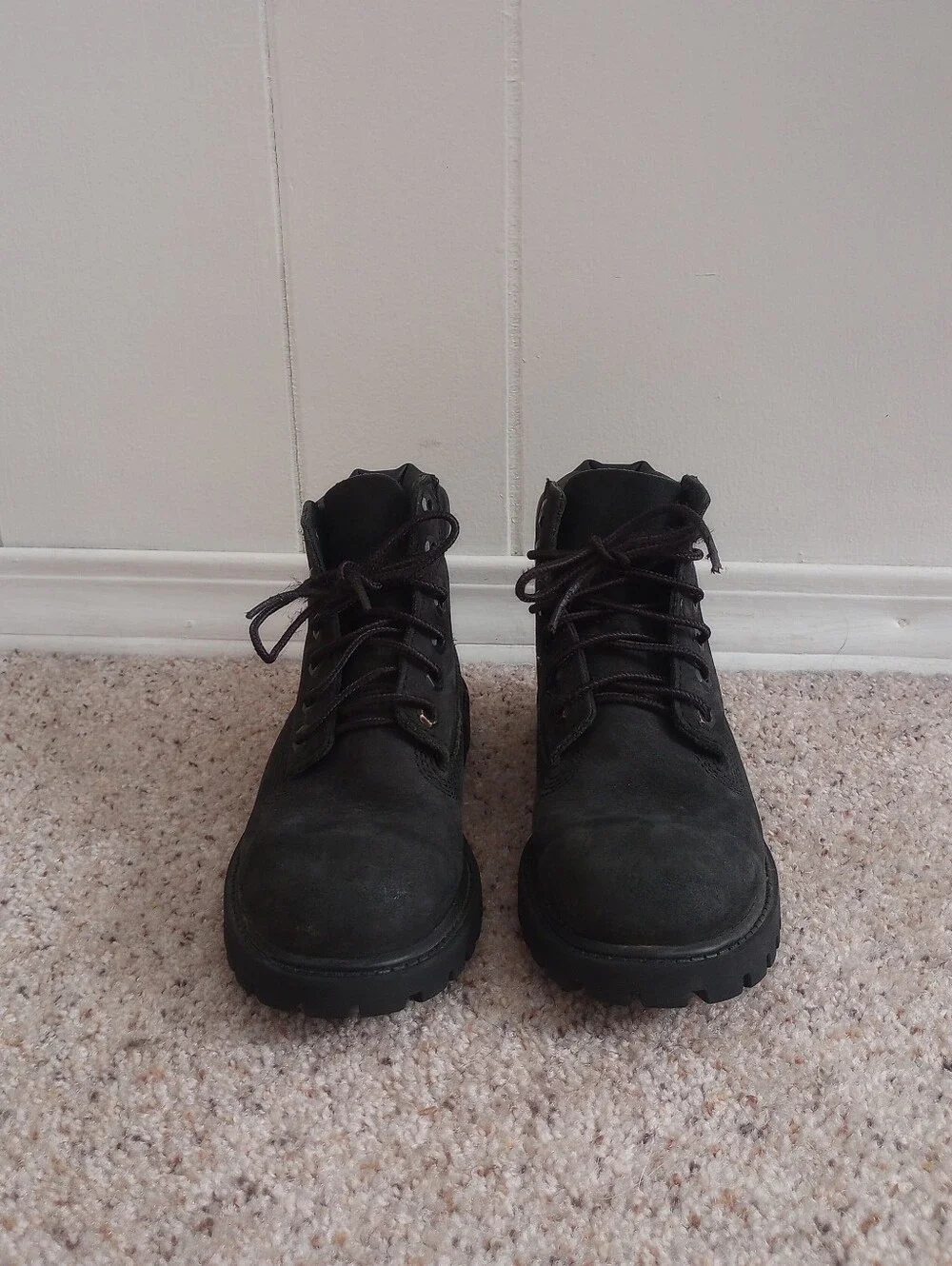 Timberland Black Kids Boots Size 11